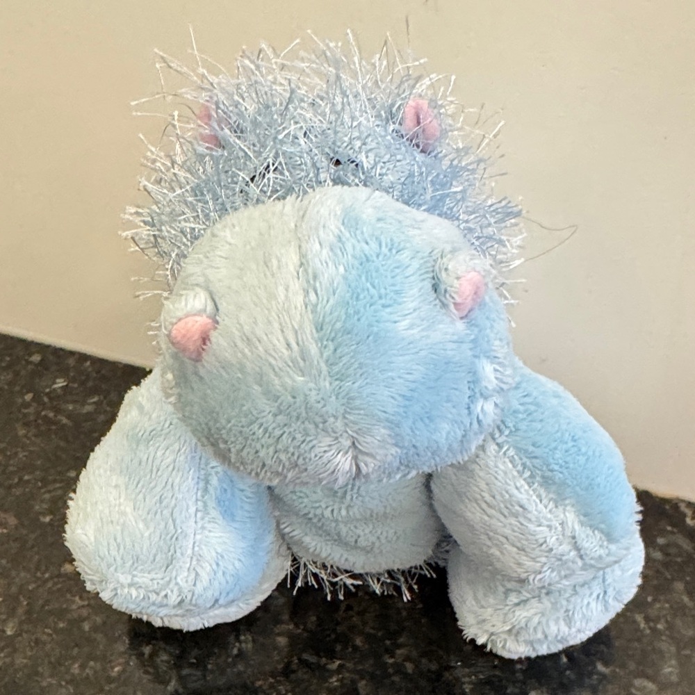 Webkinz “Blue Hippo” the Hippo Plush with No Tag/Code, Ganz Plush (8 inch)